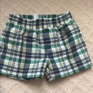 The Beaufort Bonnet Company Plaid Shorts in Green, Blue, and Yellow